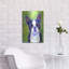 «Boston Terrier» par Rebecca Wang, art mural en métal-1116048415
