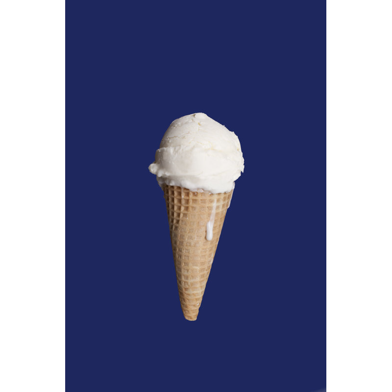 Vanilla Ice Cream by Nicolas McComber - Wrapped Canvas Print, 91cm H x 61cm W