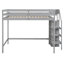 Lit mezzanine double avec armoire de rangement et escalier Kiahnna-1617289286