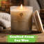Nicola Spring 400g Vanilla Sands Soy Wax Candle - Double Wick Creamy