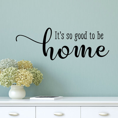 Text & Numbers Wall Decal