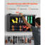 Armoire murale en métal avec porte basculante 240 lb