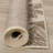 Rillito Beige Botanical Polyester Living Room Carpet-70380303