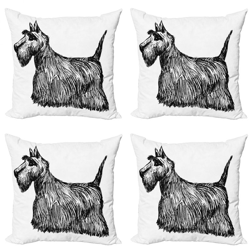 Housse de coussin Ambesonne, 16 po x 16 po