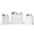 Ensemble de chambre à coucher 3 pièces Peiffer: commode 9 tiroirs et commode 3 tiroirs et commode 3 tiroirs (ensemble de 3)