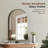 Aluminum Framed Arched Wall Mounted Bathroom Vanity Mirror-1171983127-1171983124