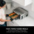 Ninja Foodi Digital Air Fry Countertop Oven with 8-in-1 Functionality, Flip Up & Away Capability for Storage Space with Air Fry Basket, Wire Rack & Crumb Tray