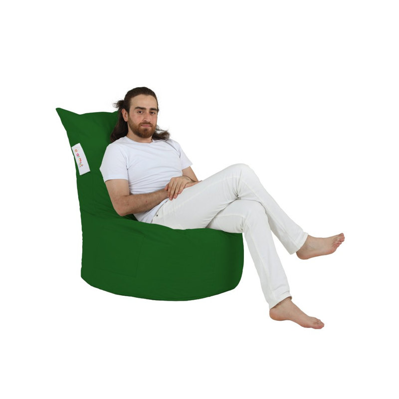 Pouf de jardin, Polyester vert