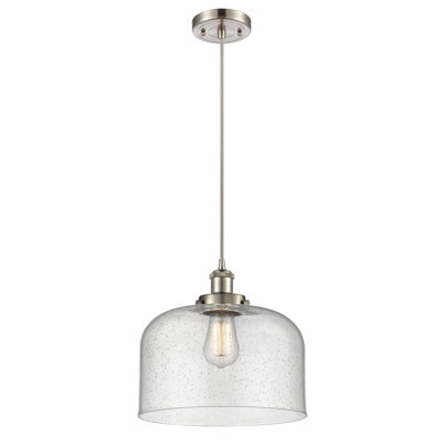 Pamelia 12" W 1-Light Dimmable Mini Pendant