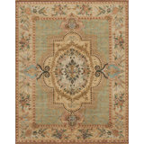 Has Hali One-of-a-Kind Rectangle 7'8" X 9'7" Hand Knotted Area Rug