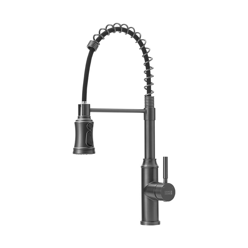 Belfry Kitchen Kitchen Faucet, Black