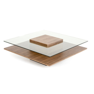 Artavis Glass Top Coffee Table