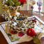 Courtly Check® Ceramic Fluted Dinner Plate