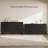 Modern 7-Drawer Dresser, 55 Inch Wide Wood Storage Chest for Bedroom, Living Room, or Entryway-2135867540