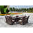 Silas 6 - Person Wicker Patio Dining Set with Oval Table , Cushions Included-1051234176