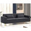 Luxueux canapé en velours pour le salon, rehaussant le confort et le style-601735369