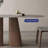 Modern minimalist dining table-109473614