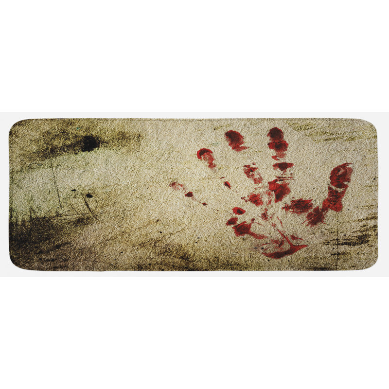 Tapis de cuisine horreur house
