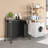 Rolling Laundry Hamper And Waste Basket Set with Handles-1545213512