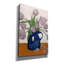 «Lilac Tulips In Blue Vase» par Design Fabrikken, art mural sur toile-1626622733