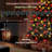 Christmas Net Lights Outdoor 360 Led 12ftx5ft Multicolored Christmas Bush Mesh Lights Connectable Waterproof String Light 8 Modes For Decorations Indoor Xmas Tree Bushes Garden Decor Party