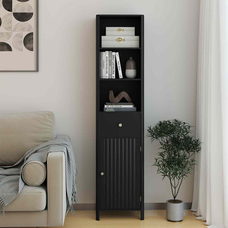 Bathroom Cabinet, Black