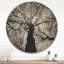 Horloge murale Hoto of Winter Branches-63618444