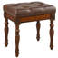 Solid + Manufactured Wood Accent Stool