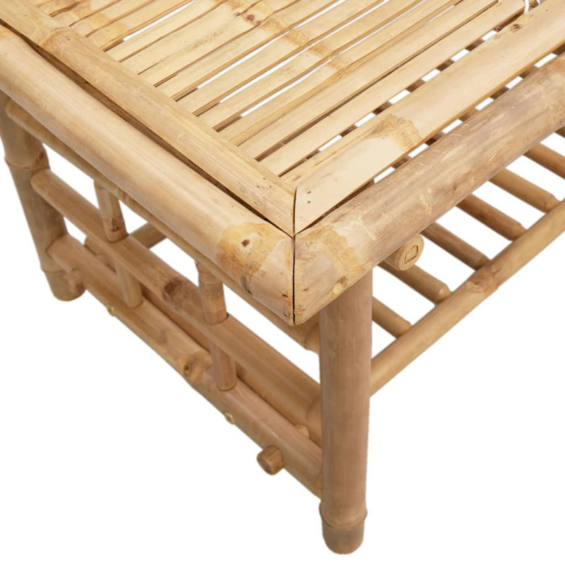 Alush Solid Wood End Table