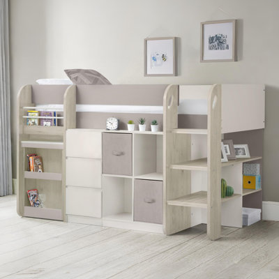 Fia Kids UK Single - DE 90 X 190 Cm with Drawers