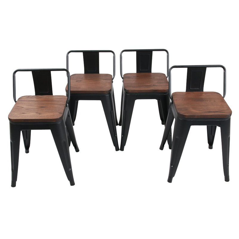 Chaise d'appoint Allegan, Noir