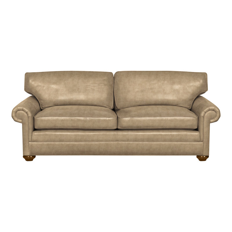 Main Street Loveseat, Havana, Ziggy Dune Genuine Leather