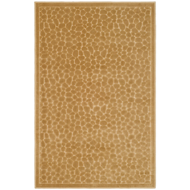 Tapis géométrique Martha Stewart Reptilian Performance, Rectangle 2 pi 7 po x 4 pi