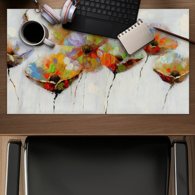 Floral Botanical Gaming Mat | Home Decor