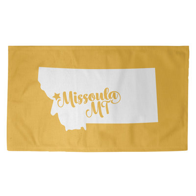 Tapis jaune montana missoula