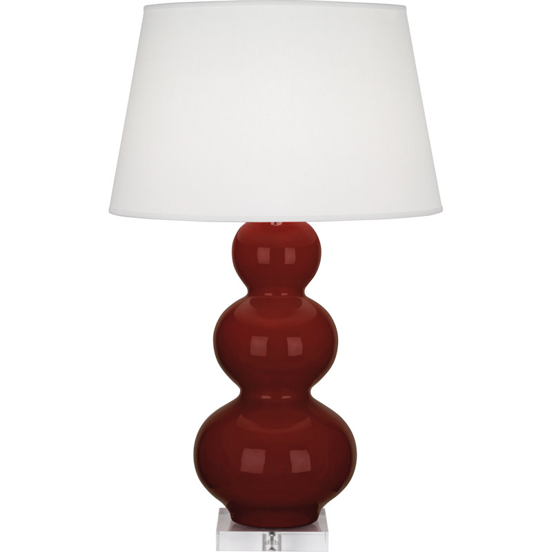 Table Lamp, Oxblood