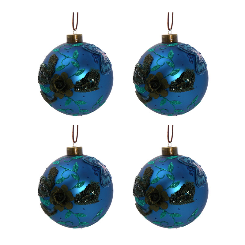 Ornement boule de verre