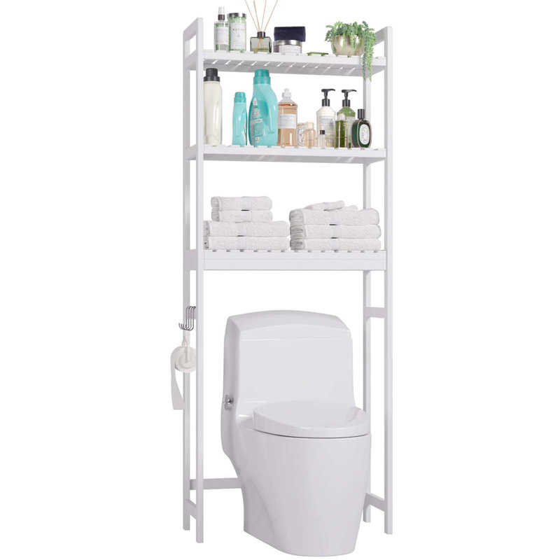 Aadhith Bamboo Over The Toilet Storage