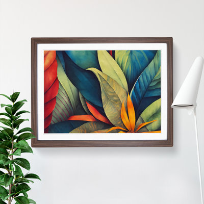 Jungle Flowers Vol.3 - Framed Print