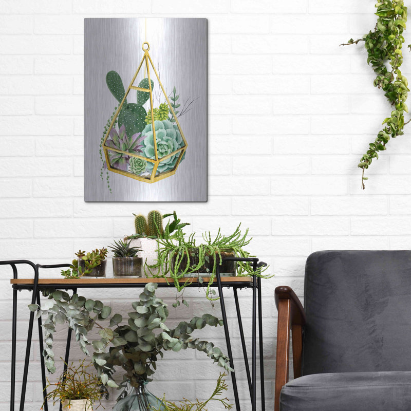 «Wild Terrarium I» par Grace Popp, H 16 po x l 12 po