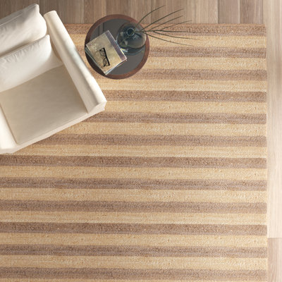 Fredric Hand Braided Striped Indoor Rug