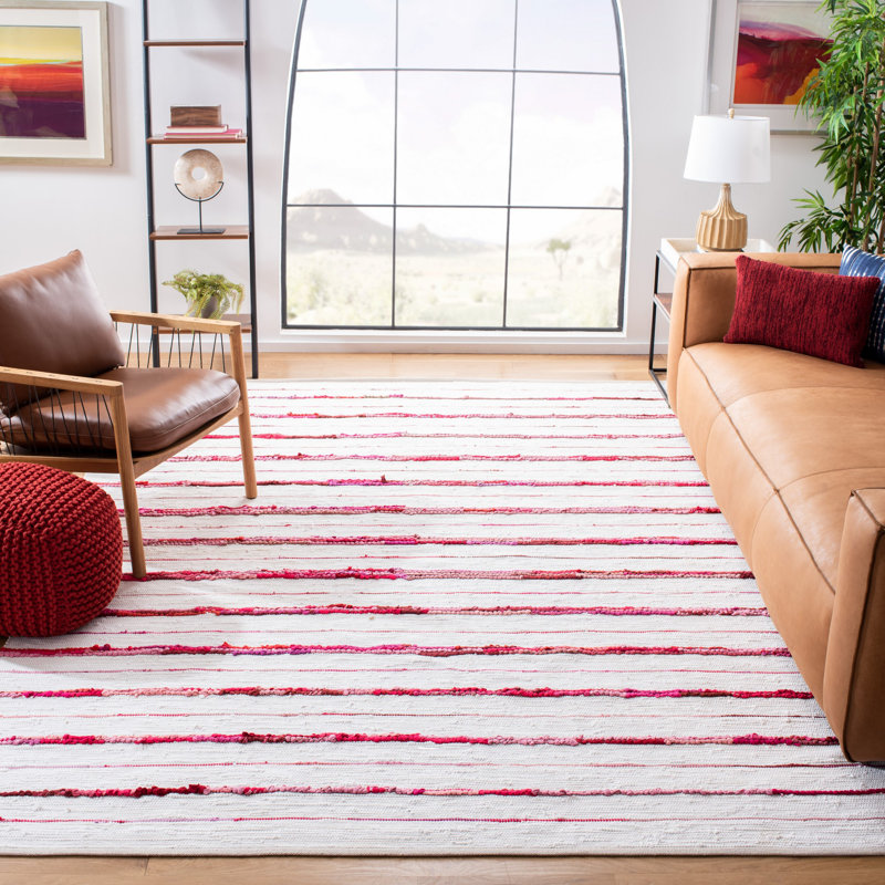 Montauk Hand Woven Performance Striped Rug, Rectangle 8' x 10'