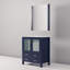 Meuble-lavabo de salle de bain P 18,25 po, comptoir en céramique blanche et miroir de 22 po-1721555878-1721555875