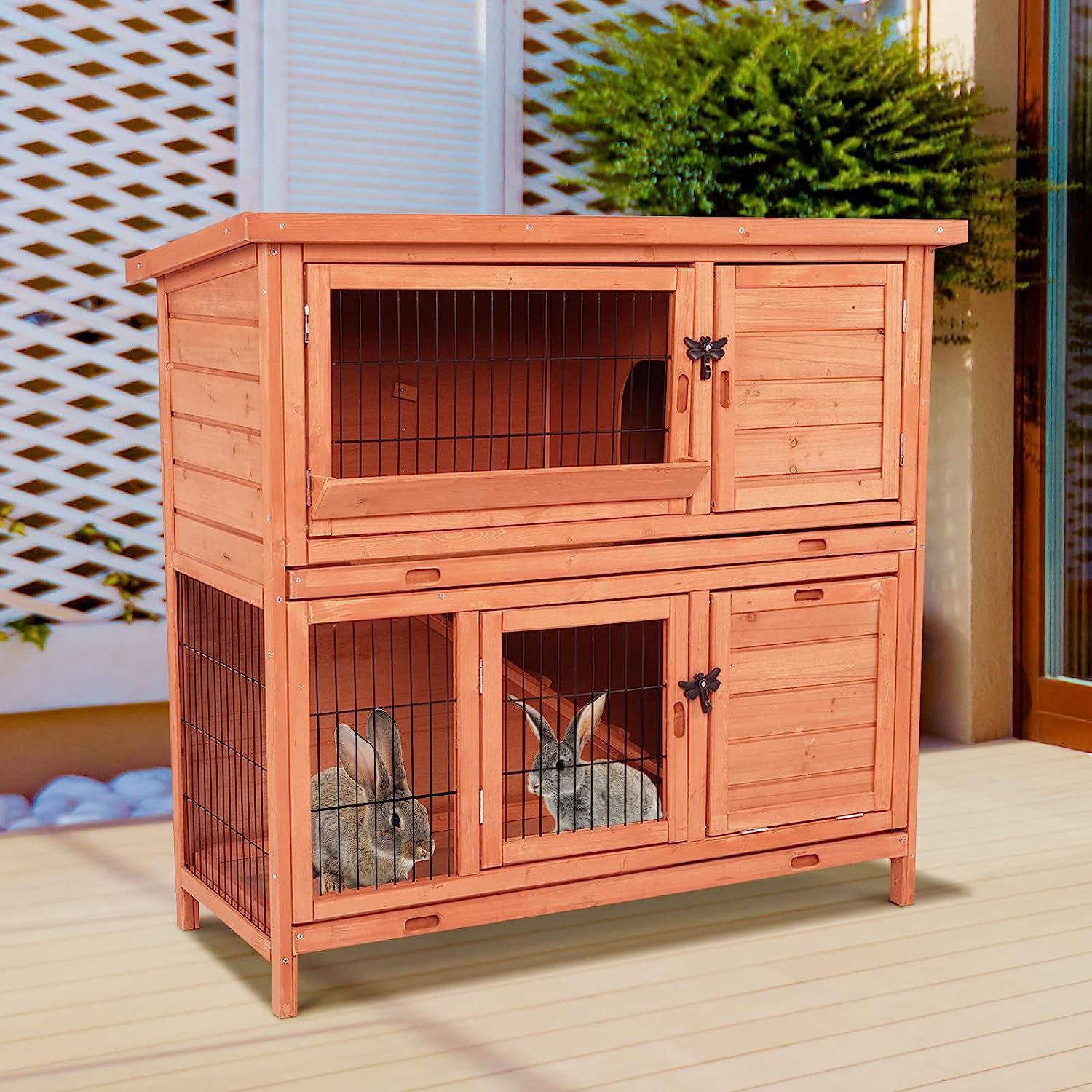 Tucker Murphy Pet™ Davlynn Small Animal Hutch Wayfair