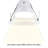 Collar 6" Recessed Light Baffle Trim, Full Metal Can Light Trim for Halo and Juno Remodel, White-109011911