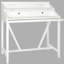 Bureau en bois massif avec rehausse Brileigh-18643210