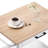 18X23in Kitchen Island Cart Rolling Storage Table With Single Door Cabinet