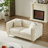 LUSPAZ Chesterfield Sofa, Button Tufted With Copper Nailhead Trim, Metal Legs, Modern Design-101184432-109788439