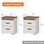 Ensemble de 2 tables de chevet 24 po Glenford-129443067