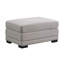 Kristin 121.5" Light Grey Linen Fabric Reversible Sectional Sofa With 2 Ottomans